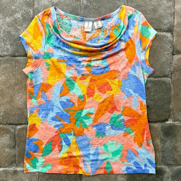 Joie Linen Blouse - Picture 3 of 4